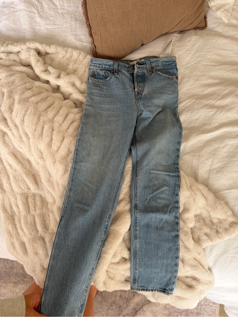 Levi's wedgie Light Blue Women's Straight-Leg Jeans
